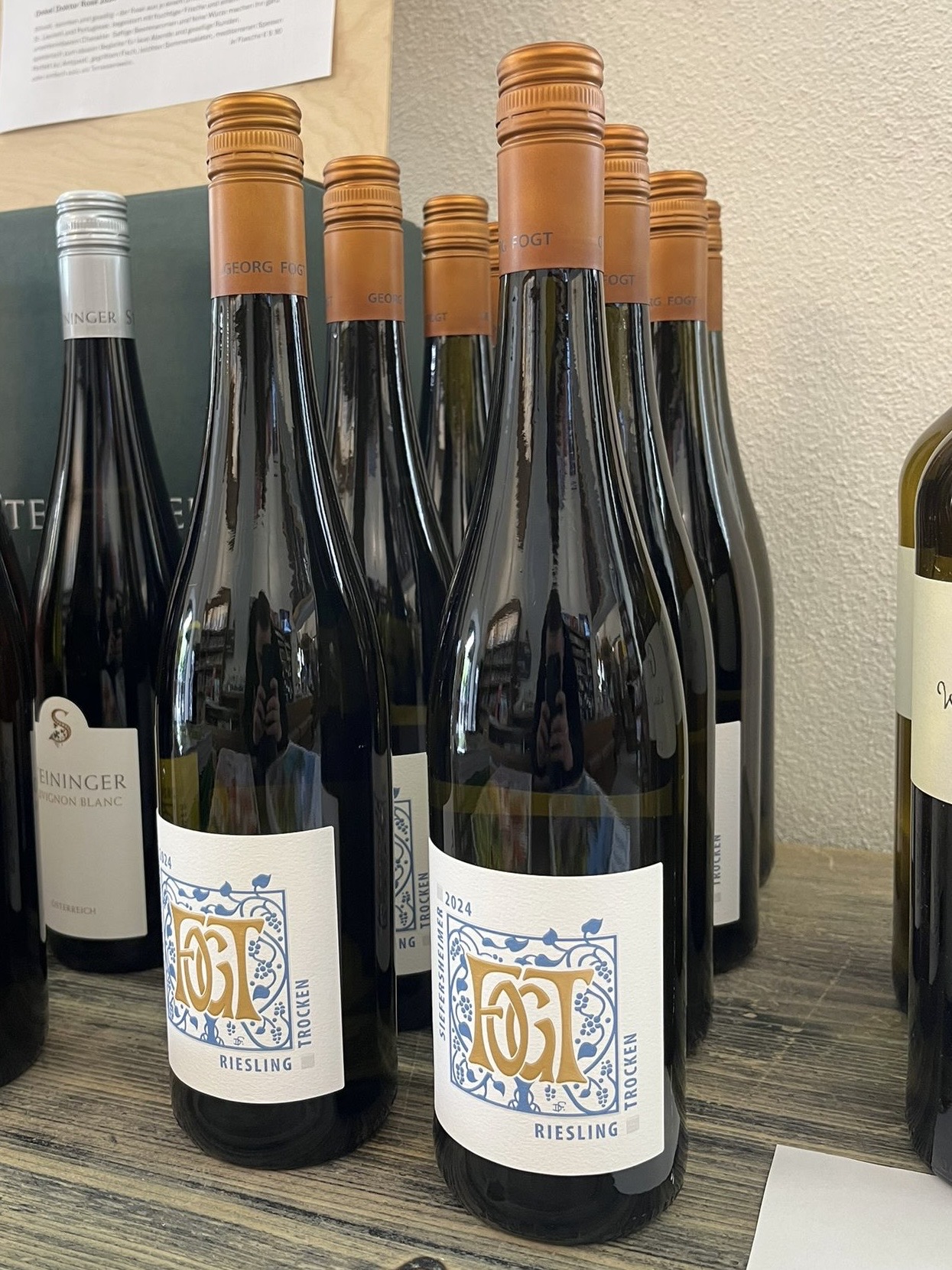 Unsere aktuelle Weinauswahl: Weingut Fogt Badenheim - Siefersheimer Riesling 2024 trocken € 9.50