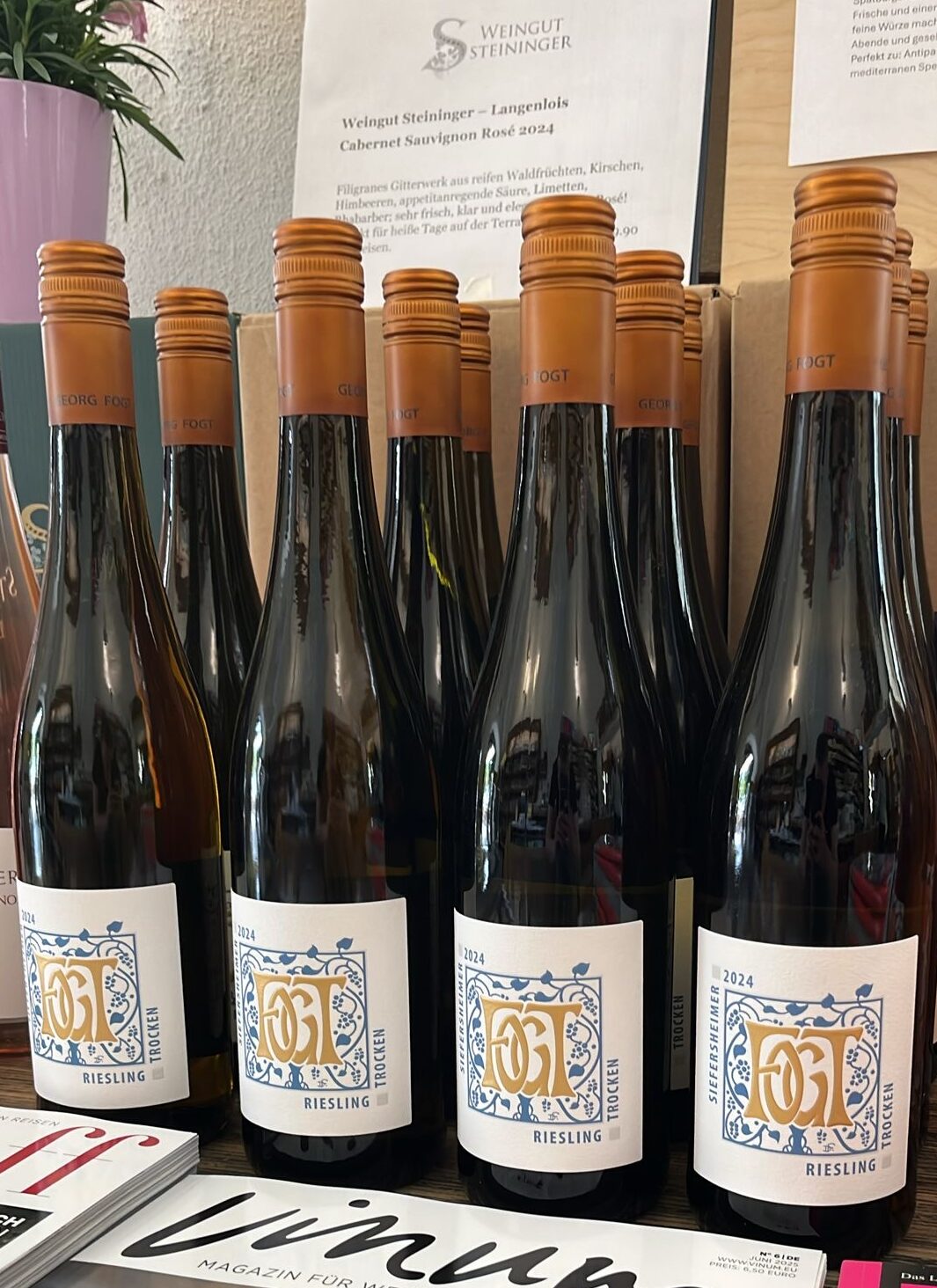 Unsere aktuelle Weinauswahl: Weingut Fogt Badenheim - Siefersheimer Riesling 2024 trocken € 9.50
