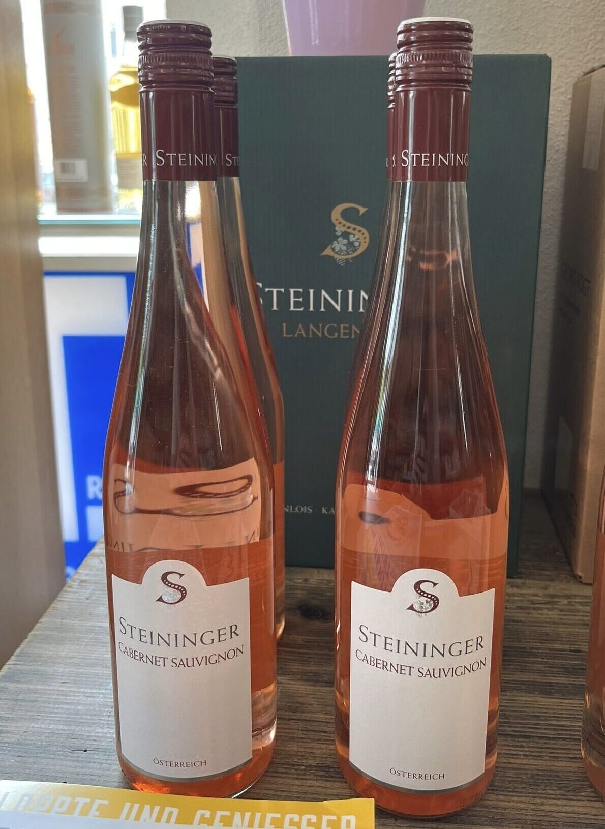 Unsere aktuelle Weinauswahl: Weingut Steininger - Langenlois - Cabernet Sauvignon Rosé 2024 € 9.90
