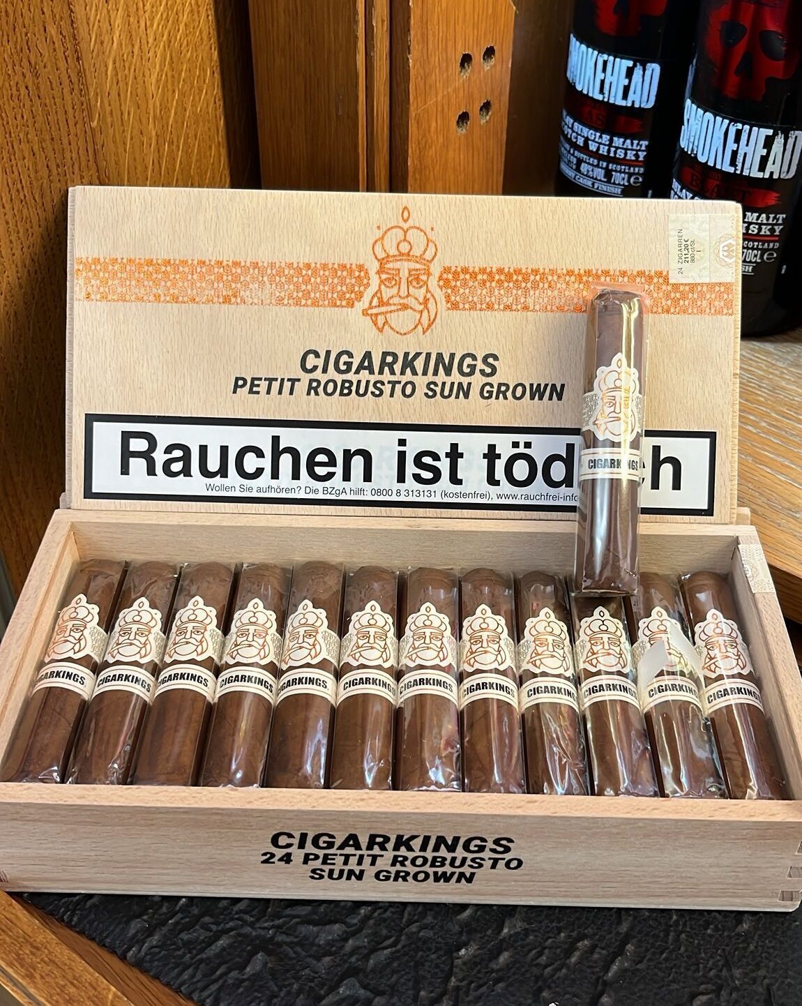 Zigarre des Monats: Cigarkings Petit Robusto Sun Grown € 8.80